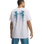 Under Armour Ua M Blur Logo Ss - white