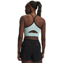 Under Armour Ua Velociti Elite Crop Tank - refresh mint