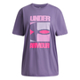 Under Armour Ua G Block Logo Os Ss - purple luxe