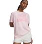 Under Armour Rival Os Campus Tee - prime pink