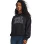 Under Armour Rival Flc Os Varsity Crew - black