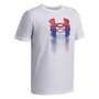 Under Armour Ua B Logo Blur Ss - white