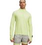 Under Armour M Explor Trail Run 1/4 Zip - fade green