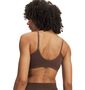 Under Armour Seamless Cotton Low Bra - incense brown