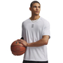 Under Armour Ua Hoops Ss Shooting Shirt - halo gray