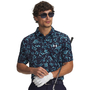 Under Armour Ua Matchplay Printed Polo - midnight navy