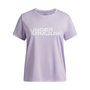 Under Armour Ua Tech Twist Wdmk Logo Ss - purple crest