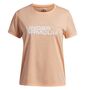 Under Armour Ua Tech Twist Wdmk Logo Ss - orange bloc 