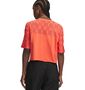 Under Armour Ua Burnout 96 Tee - venom red