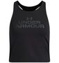 Under Armour G Motion Branded Crop Tank - black 