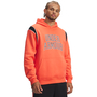 Under Armour Ua Rival Fleece Nov Hoodie - venom red