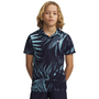 Under Armour Ua Matchplay Printed Polo - midnight navy