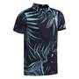 Under Armour Ua Matchplay Printed Polo - midnight navy