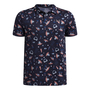 Under Armour Ua Matchplay Printed Polo - midnight navy