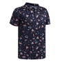 Under Armour Ua Matchplay Printed Polo - midnight navy