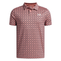 Under Armour Ua Matchplay Printed Polo - posh pink