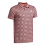 Under Armour Ua Matchplay Printed Polo - posh pink