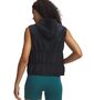 Under Armour Ua Rival Woven Ruched Vest - black