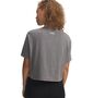 Under Armour Ua Rival Boxy Tee Wash - clay green