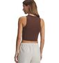 Under Armour Seamless Cotton Hand Tank - incense brown
