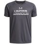 Under Armour Ua Tech Split Wordmark Ss - castlerock 