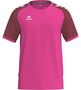 Erima Wings Jersey Shortsleeve - pink glo/bordeaux