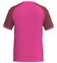 Erima Wings Jersey Shortsleeve - pink glo/bordeaux