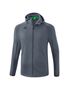 Erima Liga Star Training Jacket With Hood - slate grey/black
