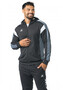Erima Celebrate 125 Training Jacket With Hood - black/slate grey