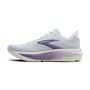 Brooks Ghost 18 - white/purple hebe/green
