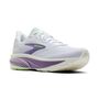 Brooks Ghost 18 - white/purple hebe/green