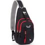 Oiwas Umh�ngetasche-Schwarz-Rot Ocb4726_01#00wa