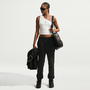 Nike W Nk Stdo Flc Mw Mr Std Cf Pnt - total black/sail