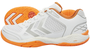 Hummel Omnicourt Z4 JR Indoor Handballschuhe Hallenschuhe weiss/orange/silber