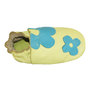 Boumy 2302 Flower Power Krabbelschuhe Lauflernschuhe Babyschuhe Kinderschuhe Leder gr�n