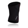 1x Rehband RX Line Knee Support Kniebandage 7mm Neopren schwarz/rot 105436