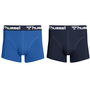 2er Pack Hummel HMLMARS BOXERS hellblau/dunkelblau 203433-7019