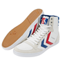 Hummel Slimmer Stadil High Sneaker Schuhe wei�/blau/rot 063511-9228