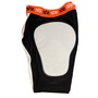 Salming Goalie Protective E-Series Shorts H�ftschutz Tiefschutz Kompression f�r Handball Torhu?ter und Feldspieler wei�/schwarz 1149415-0708 suspensorium Sackschutz