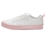 Hummel Base Court Classic JR Kinder Schuhe Sneaker wei�/rosa 206418-3423