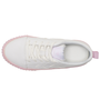 Hummel Base Court Classic JR Kinder Schuhe Sneaker wei�/rosa 206418-3423