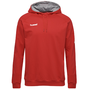 Hummel Go Kids Cotton Hoodie Pullover rot/wei� 203509-3062