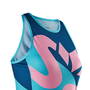 Salming Race Air Tank Top Shirt Laufshirt blau/pink 1270708-0351