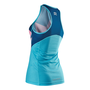 Salming Race Air Tank Top Shirt Laufshirt blau/pink 1270708-0351