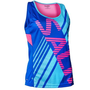 Salming Race Singlet Top Shirt blau/pink 1278326-3333
