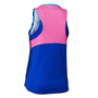Salming Race Singlet Top Shirt blau/pink 1278326-3333