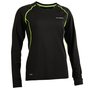 Salming Balance Long Sleeve Tee langarm Shirt schwarz/gr�n 1278667-0167