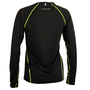 Salming Balance Long Sleeve Tee langarm Shirt schwarz/gr�n 1278667-0167