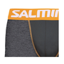 Salming Record Extra Long Boxer Shorts Slip Unterhose Herrenslip grau/orange 912106-018