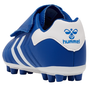Hummel Hattrick MG JR Fu�ballschuhe Klettverschluss blau/wei� 217580-7002